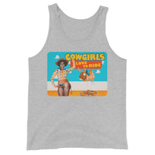 Load image into Gallery viewer, Cowgirls Love To Ride Tank Top