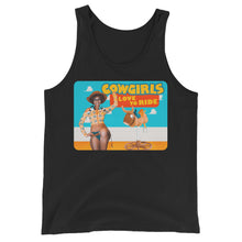 Load image into Gallery viewer, Cowgirls Love To Ride Tank Top