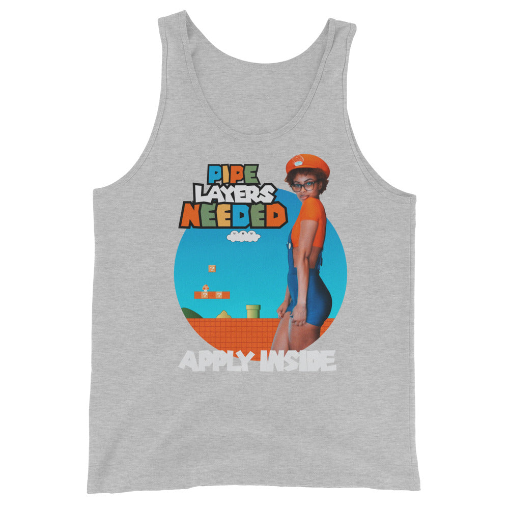 Pipe Layers Needed Tank Top