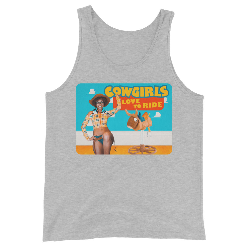 Cowgirls Love To Ride Tank Top